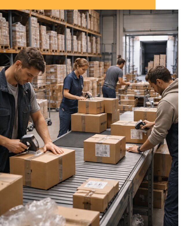 Доставка товаров для маркетплейсов от двери до склада от 8056