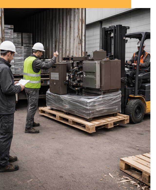 Доставка промышленного оборудования из Европы от 48335