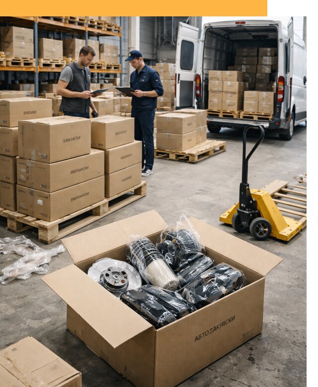 Доставка автозапчастей из Европы от 13426 руб быстро и надёжно