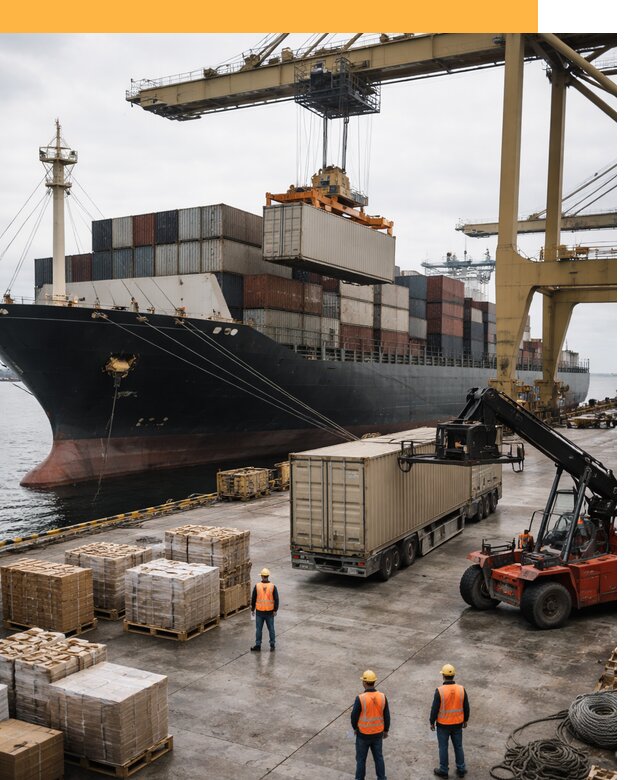 Морские перевозки из Индии: доставка FCL/LCL, таможня от 128892