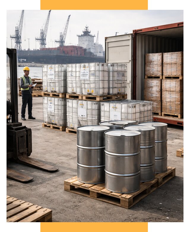 Доставка химического сырья из Индии от 268525 р. | СетСервис-Врн