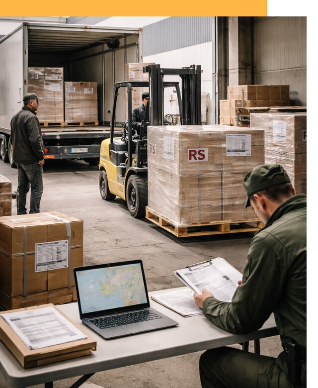 Доставка грузов в Сербию от 48335 руб, международные перевозки