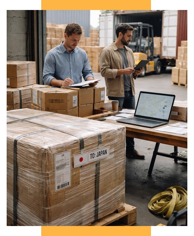 Доставка грузов в Японию от 26853 р., логистика СетСервис-Врн