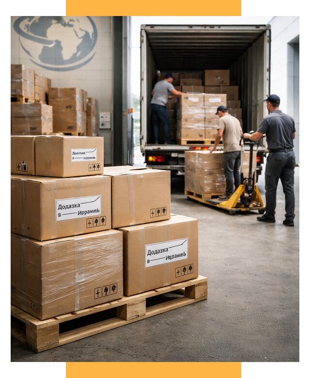 Доставка грузов в Израиль и экспорт от 48335 р. СетСервис-Врн