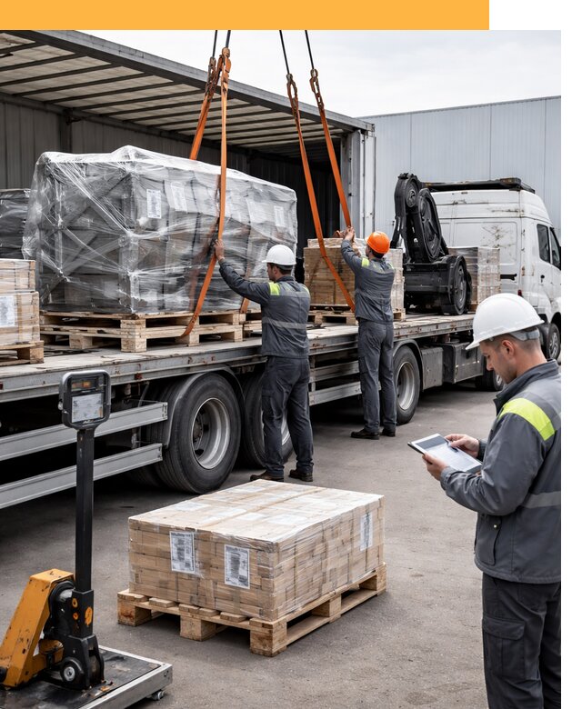 Перевозка крупного оборудования по миру от 32223 руб