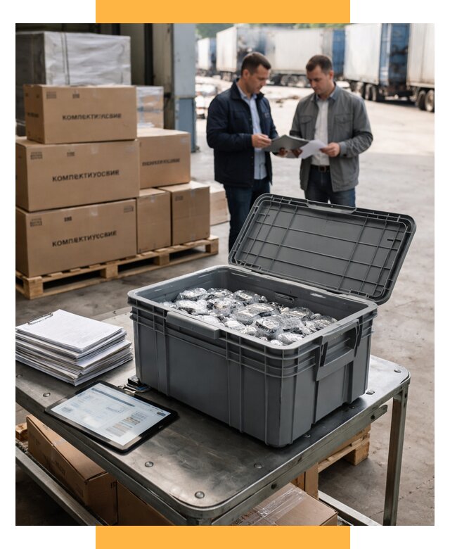 Перевозка комплектующих из Китая от 6982 р. | СетСервис-Врн