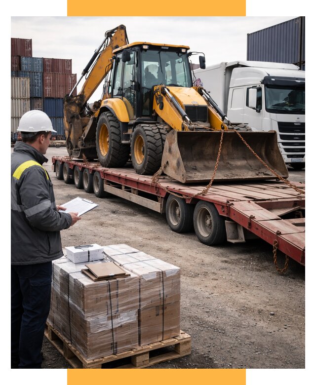 Международная перевозка спецтехники от 48335 р., СетСервис-Врн