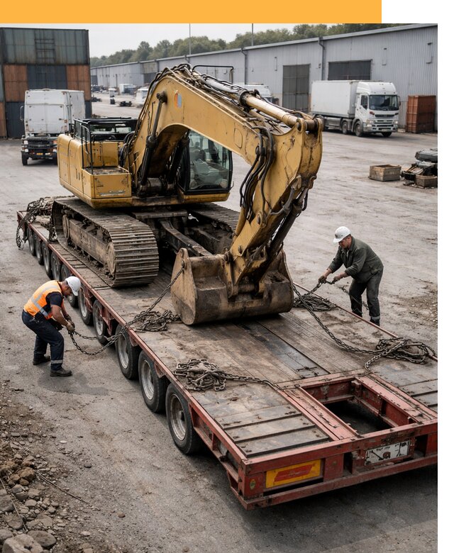 Перевозка спецтехники по России и миру от 48335 руб