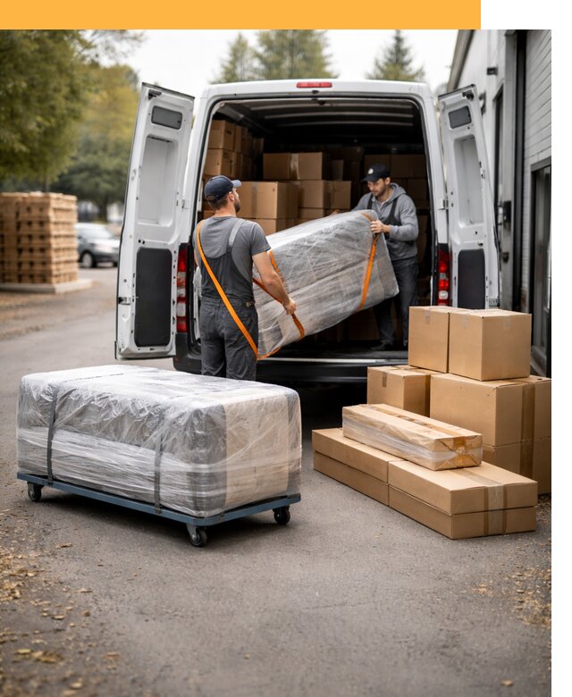 Перевозка мебели по России и за рубеж с таможней от 8056