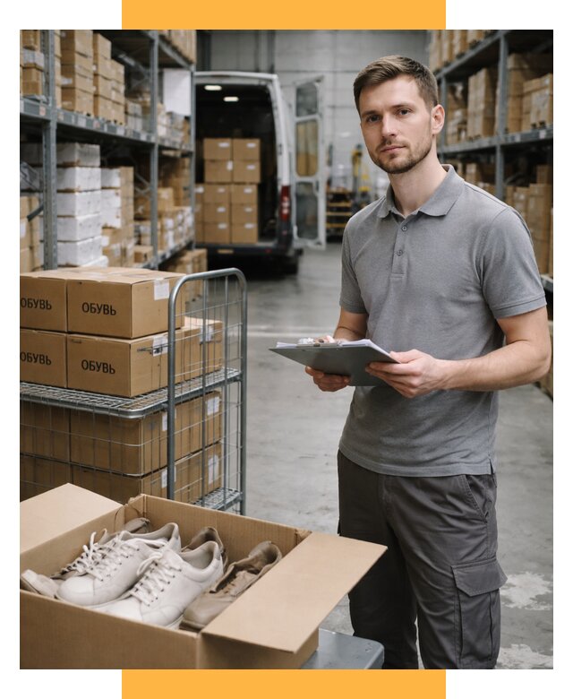 Доставка обуви из Китая и Турции от 4833 р. СетСервис-Врн