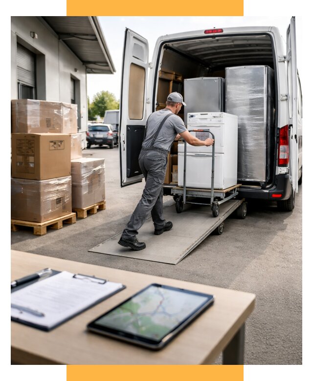 Перевозка бытовой техники от 6982 р. - логистика СетСервис-Врн