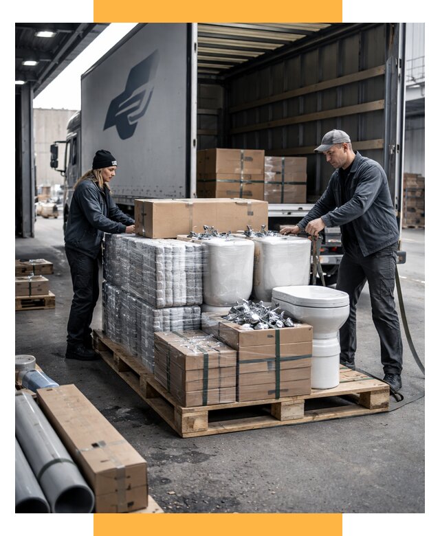 Перевозка сантехники под ключ от 1933 р. | СетСервис-Врн