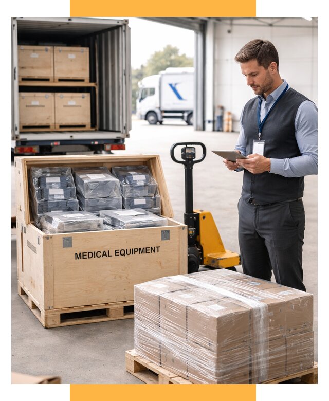 Перевозка медицинского оборудования от 16112 р. в СетСервис-Врн