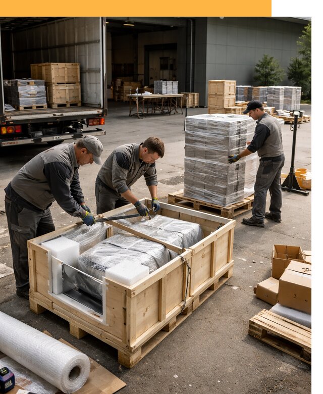 Перевозка выставочных грузов по миру от 26853 руб за м2 с таможней