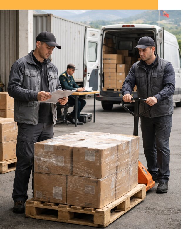 Доставка грузов через Армению, быстрая таможенная очистка от 26853