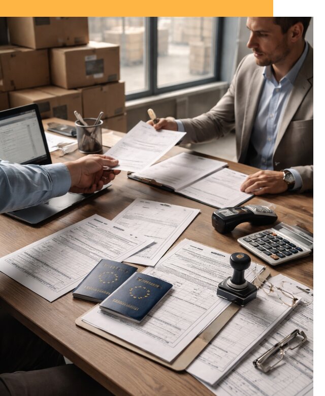 Таможенное оформление грузов из Европы от 9130 руб