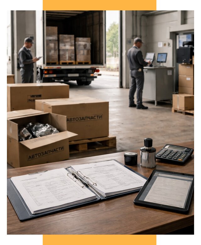 Таможенное оформление автозапчастей под ключ от 9130 р., СетСервис-Врн