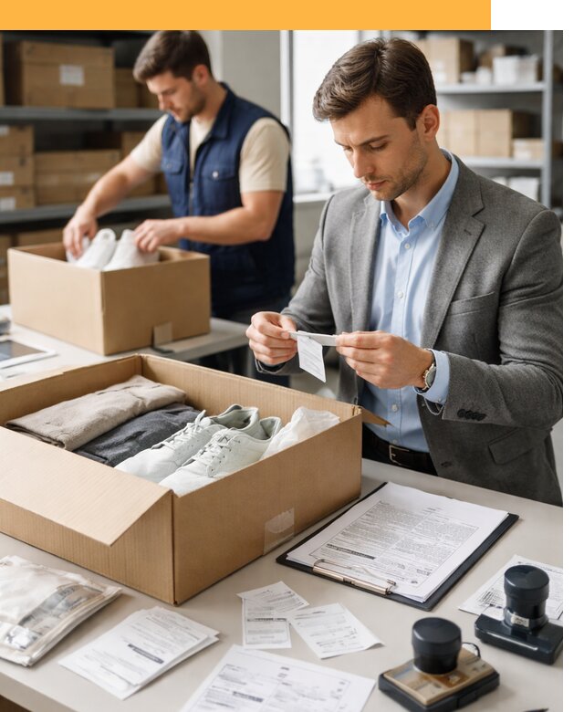 Таможенное оформление одежды и обуви по выгодной цене от 6982 руб