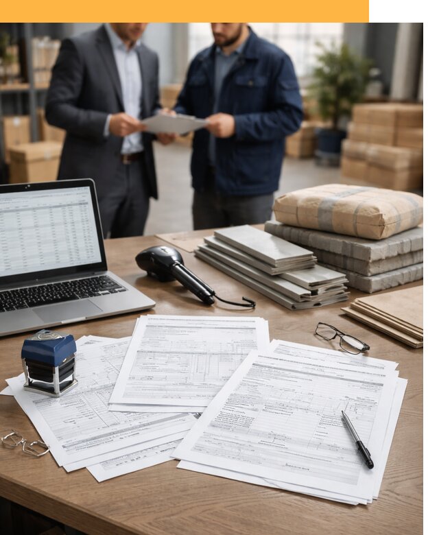 Таможенное оформление строительных материалов от 9130 руб.